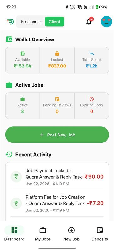 Mobile app preview